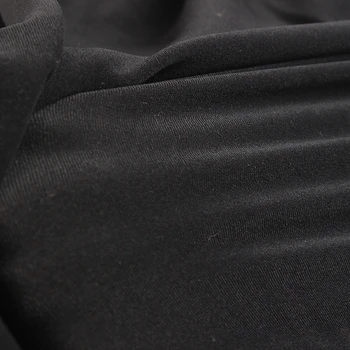 Wholesale Black 89 Polyester 11 Spandex Stretch Fabrics For Leggings ...