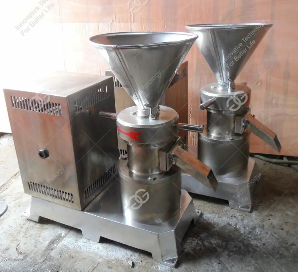 High Definition Fruit Jam Chili Paste Cocoa Peanut Butter Making Machinery Colloid Mill Chicken Bone Paste Grinder Machine