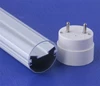 hight quality products T8 led light components/accessories/parts with clear extrusion pc cover
