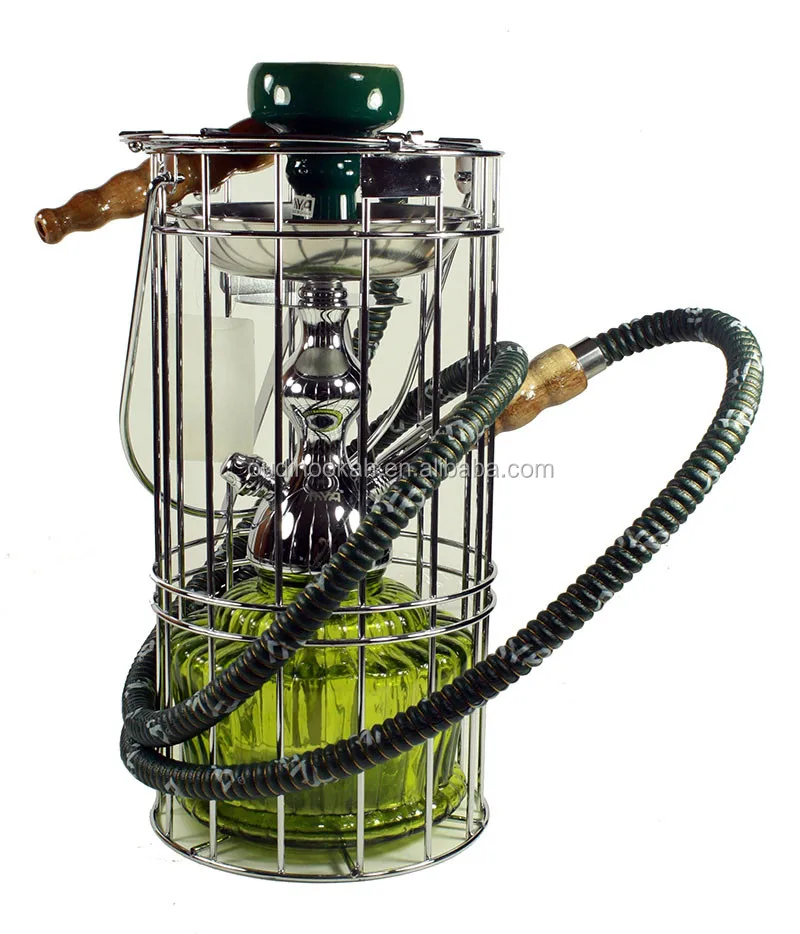 Qt Hookah Pipe Mya Saray Hookah Green With Chrome Basket Freebies Buy