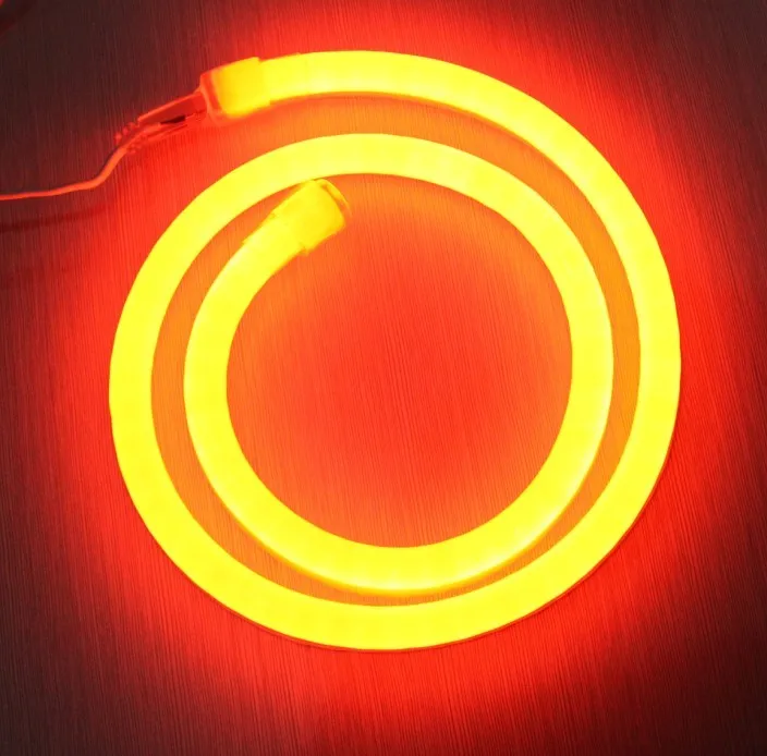 12v Smd Orange Neon Flex Pvc Led Neon Rope Light 86led/m - Buy Pvc Led ...