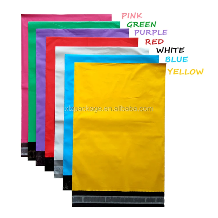 Co-Ex Opaque Multi Colour Mailing Postal Courier Bags Strong Exc Perm Seal 