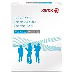 Xerox Business 4200 Copy Paper 20# 92 Bright White 3HP, 8.5" x 11", 500 Sheets/Ream, 10 Reams/Ctn (3R2641)