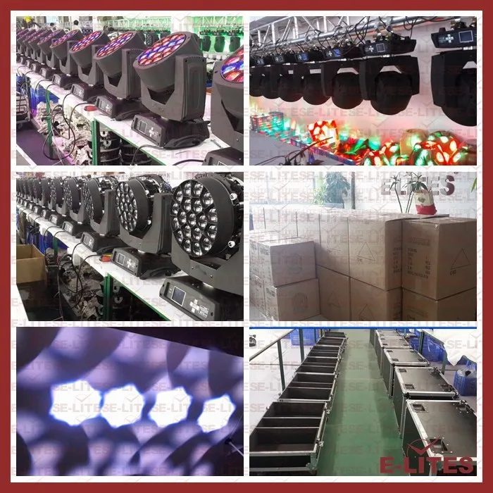 Wash moving head light 19x15W rgbw 4in1 led zoom wash led moving head