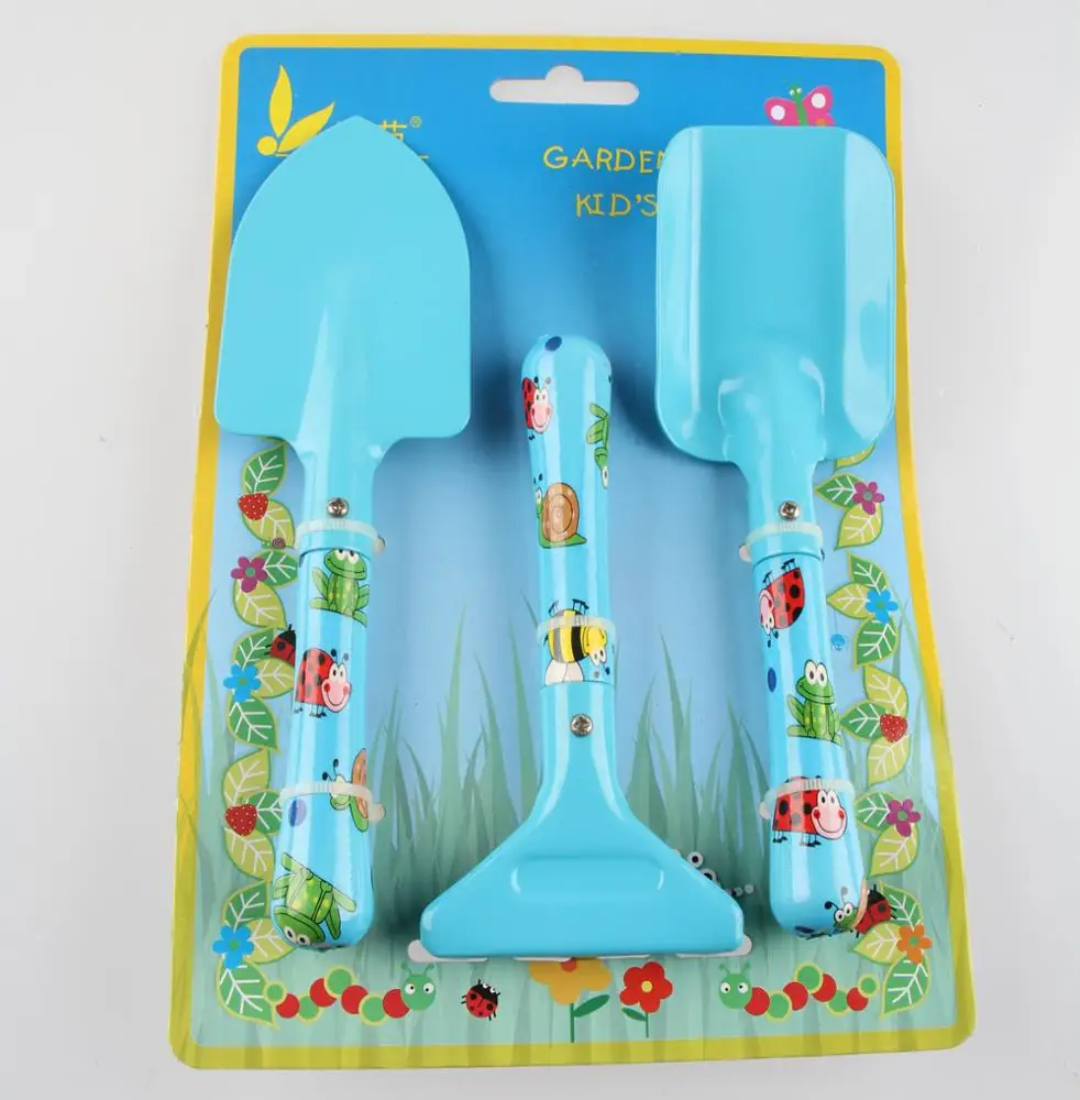 Kids Garden Tool With Colorful Hot Shrinkable Film Wooden Handle Buy