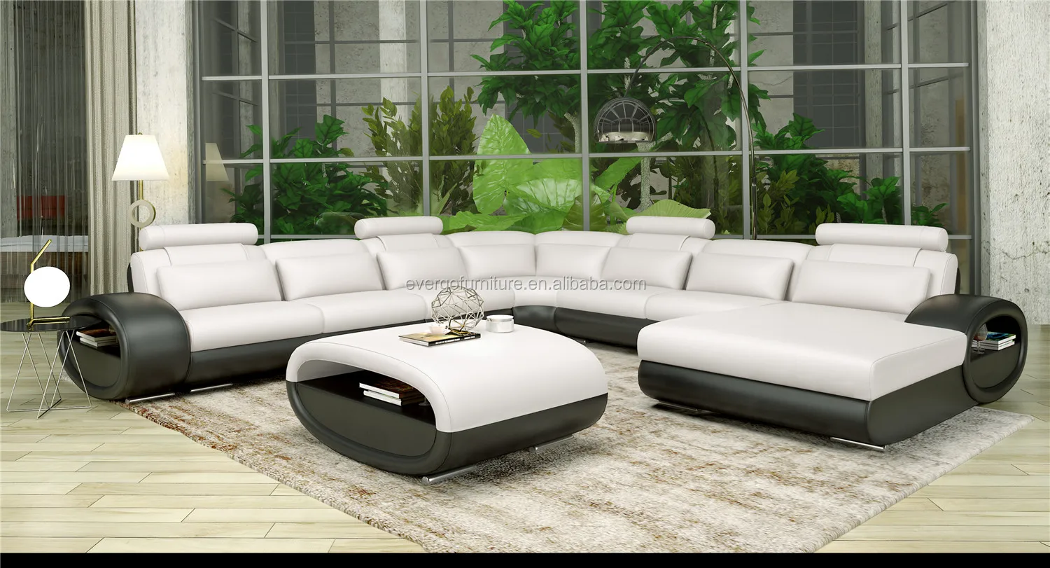 New Design Sectional C Shape Sofa Leather Sofa Set With Coffee Table Buy Sectional Sofa New
