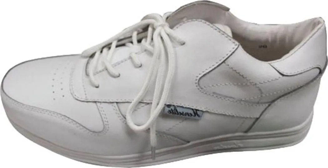 Junior Henselite Victory Sport Lace Lawn Bowling Shoes White UK Sizes 2-5