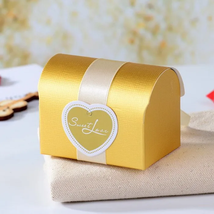 Paper Treasure Chest Craft Gift Boxes For Wedding Anniversary Party ...