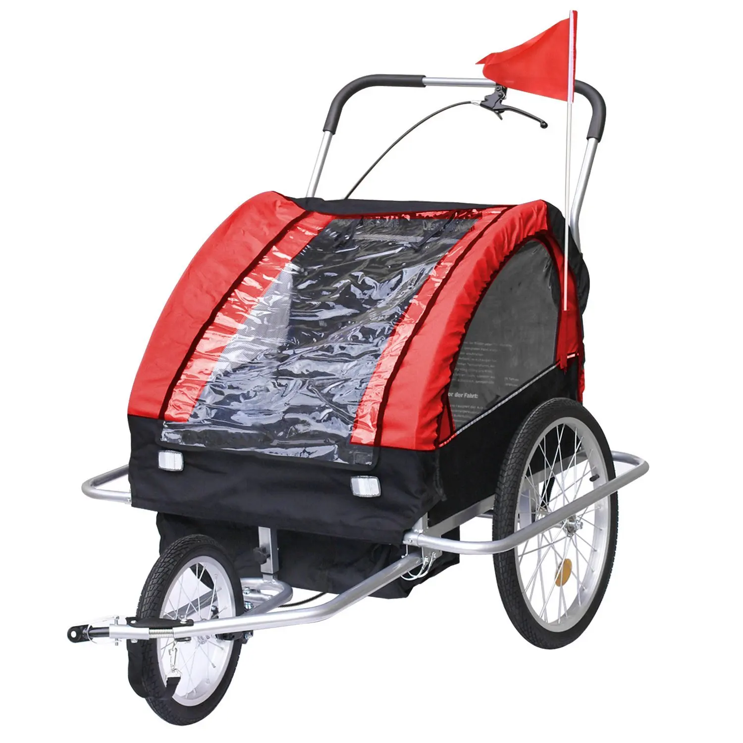 booyah strollers child baby bike bicycle trailer and stroller ii