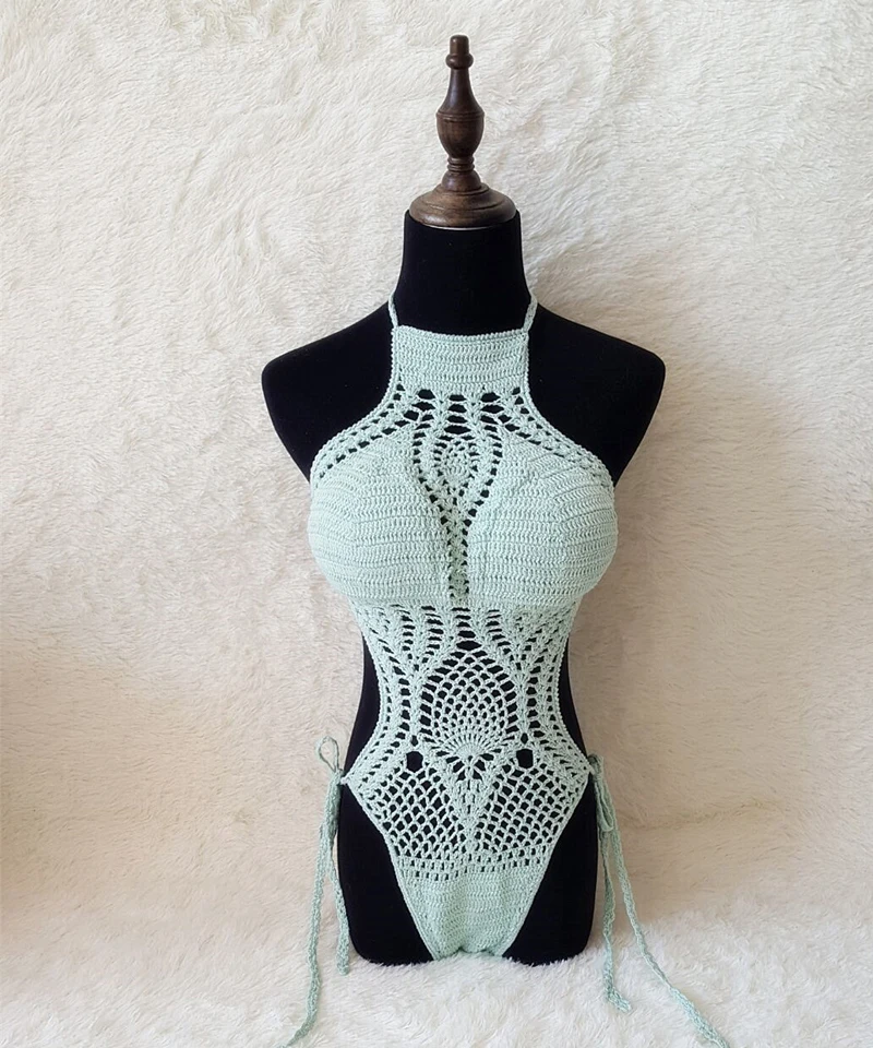 Zy1813 Hot Selling Handmade Crochet One Piece Swimwear Buy Crochet