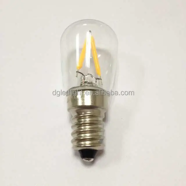 wholesale distribution China factory E14 LED filament lamp ST26 1W