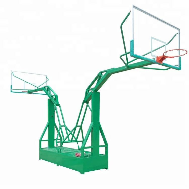 Adjustable Outdoor/indoor Basketball Stand With Fiberglass ...