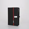 Charging Note Book Binder Diary Book with power bank USB flash