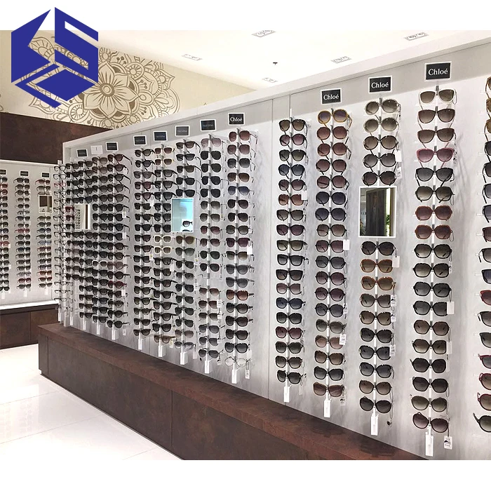 Hot Sale Sunglasses Display Cabinet Design Optical Store Decoration ...