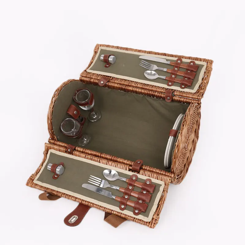 Willow Bread Basket Used For Picnic With Tableware Buy Willow Bread