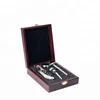 Elegance Round Shaped Wholesale Wine Set In Wooden Box