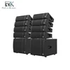 8 ohm audio line array/3-way passive line array system/outdoor line array speaker