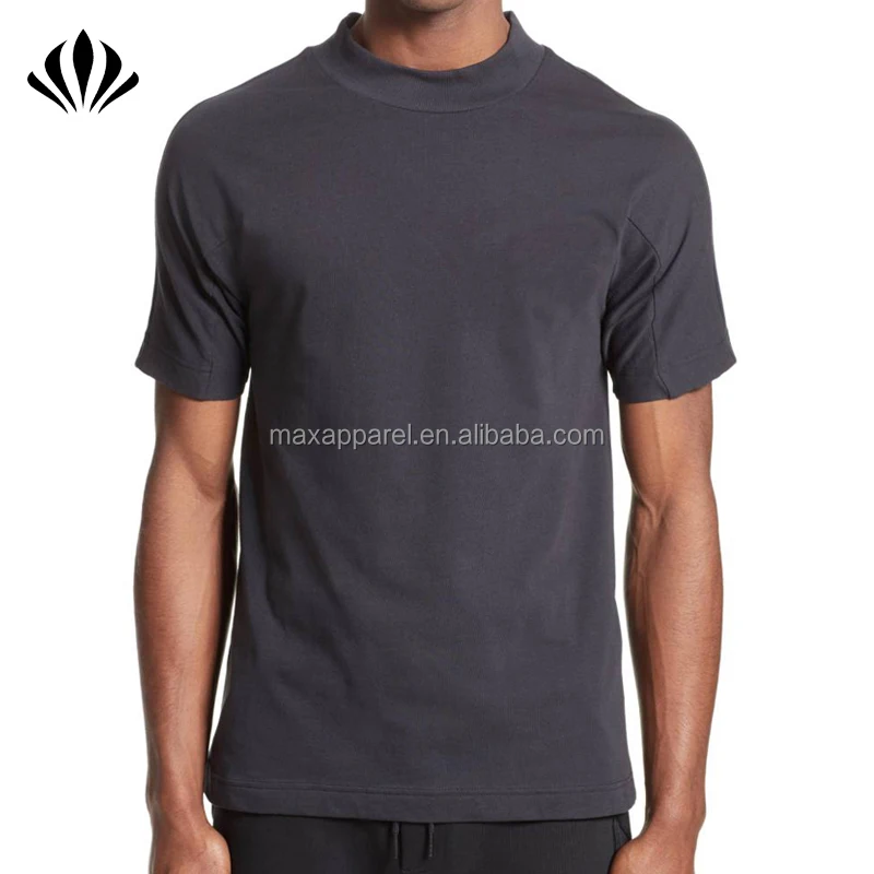 mock neck t shirt