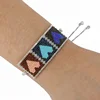 Fashion silver Womens Fashion crystal infinity miyuki beads bracelet