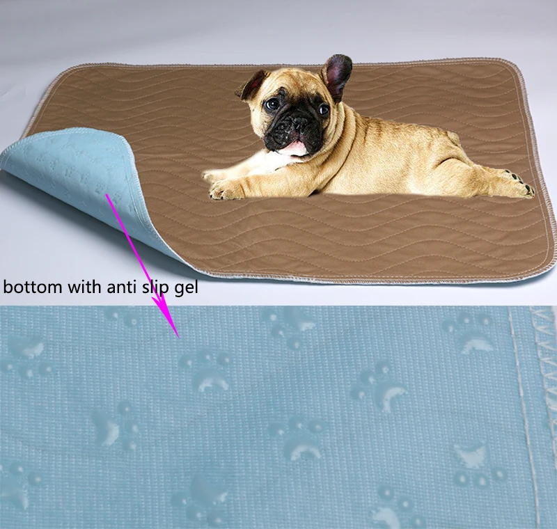 Washable Dog Pee Pads,Urine Pads For Dogs,Waterproof Reusable Dog
