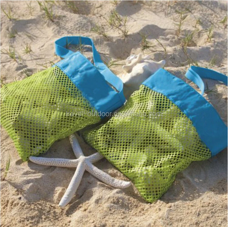 mesh bag for collecting shells