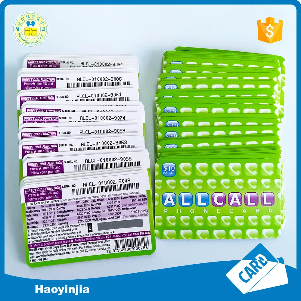 300gsm Paper Internation Calling Cards With Scratch Label Buy Prepaid