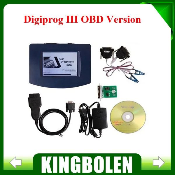 2015 бесплатная доставка пробег программер Digiprog III Digiprog 3 V4.94 OBD2 ST01 ST04 кабель Digiprog3 с полной