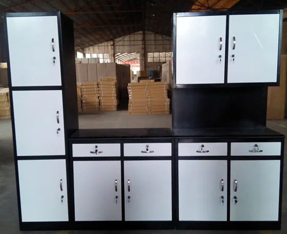 Gabinete de metal de acero inoxidable muebles de cocina para la ... Gabinete de metal de acero inoxidable muebles de cocina para la ...