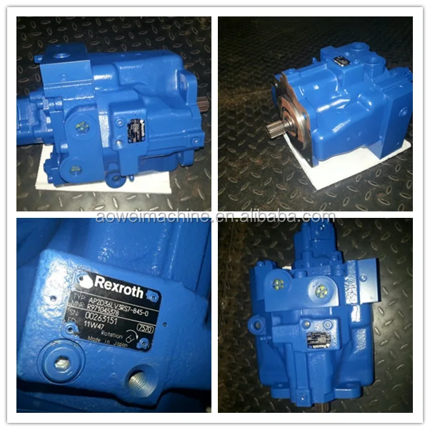 Uchida rexroth AP2D25LV hydraulic pump,AP2D25 AP2D25LV1RS79431 excavator main pump,, View