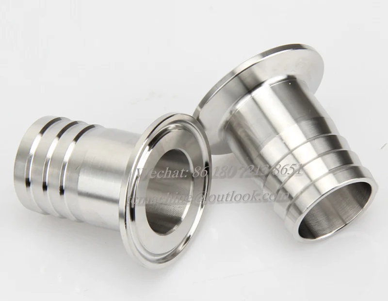 1.5" Hose Barb Kf5138hb Hose Barb Adapter 304 Stainless Steel Flange