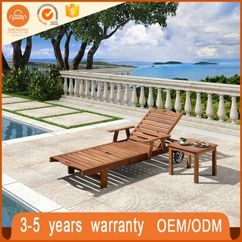 Easy Cleaning Outdoor Swimming Pool Double Chaise Lounge Chair