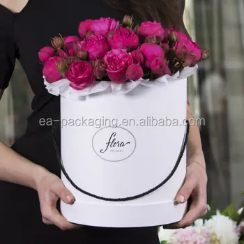 2018 Top Vente Blanc Fleuriste Rose Fleur Boîte Ronde Buy Boîte à Fleurs Rondeboîte à Fleurs Fleuristeboîte à Fleurs Rose Product On Alibabacom