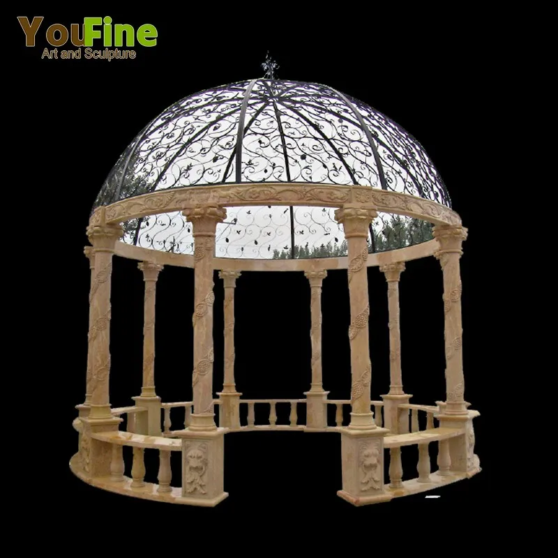 Spanish Outdoor Garden Luxury Gazebo With Metal Roof Buy Gazebo