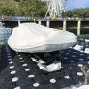 Roller cube floating dock for big speed boat