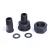 plastic water meter connection fittings set