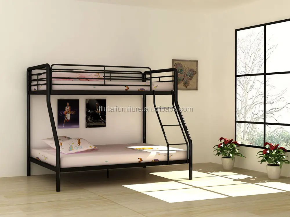 Hot Sale European Three Tier Bunk Bed Hostels Bedroom Furniture Buy
