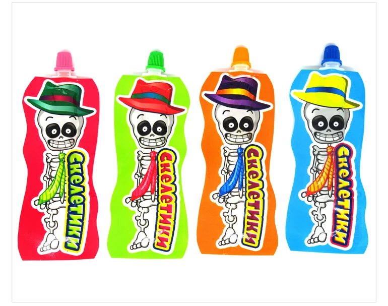 Funny Different Fruit Flavors Skeleton Shape Jelly Jam For Kids Buy