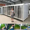 Green Hydroponic Animal hydroponics system vertical for sale tems for fodder grain bud barley sprouting solution