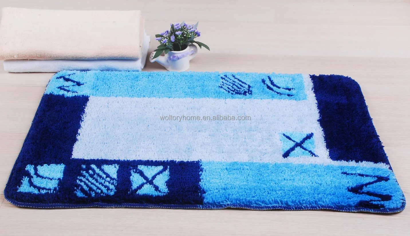 Modern Household Low Moq Bathroom Bath Mat Set / Acrylic Bath Mat