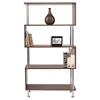Modern Bookcase Wooden Bookshelf Storage Display Unit Furniture