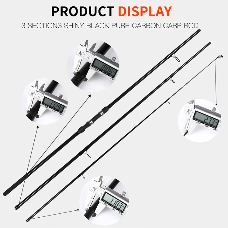 Honoreal Latest 3.60m/3.90m 3 Section2.75lb/3.25lb/3.5lb High Carbon