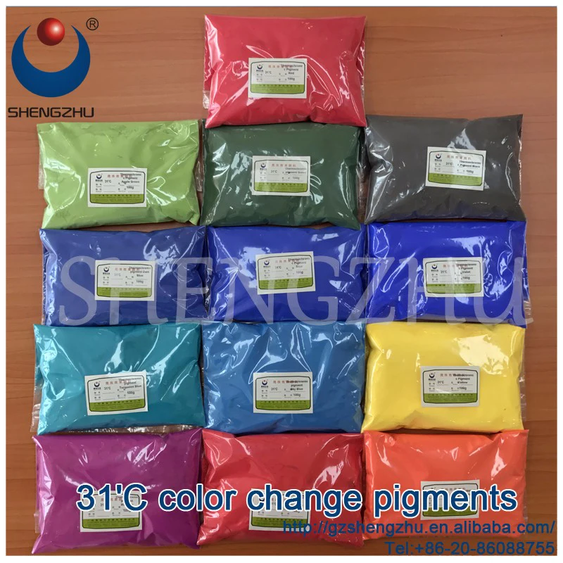 heat sensitive pigment