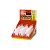 cornice and profile rapid adhesive system cardboard rack counter display for glue, detergent, needle , articles of daily use
