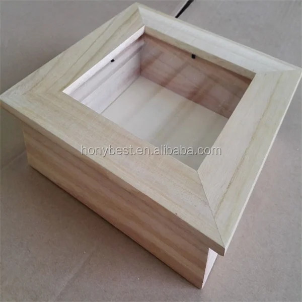 Bulk Free Standing Cheap Wholesale Wooden Shadow Box Picture Frame With