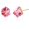 S174.8-20631 xuping square earring korean trendy aretes fashion copper alloy fine jewelry crystals from Swarovski