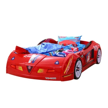 Full Size Kids Race Car Bed Plastic Car Bed - Buy Youth Children ...