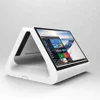 Dual 12.1 inches Win10 desktop POS terminal J1900 J3160 windows pos system for restaurant