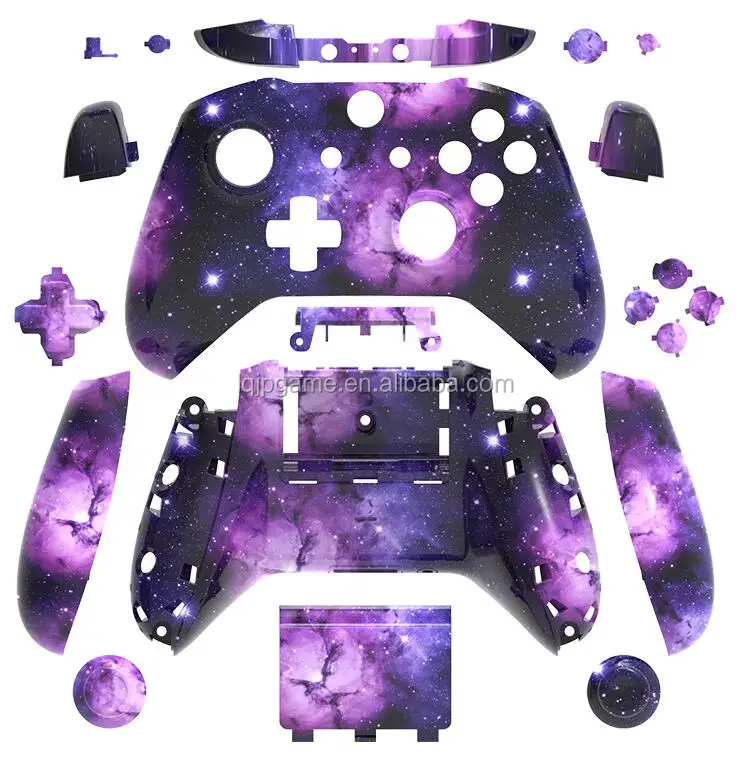 For Xbox One S Controller Housing Hydro Dipped Shell Case With Buttons Cover Replacement Parts For Xbox One S Slim