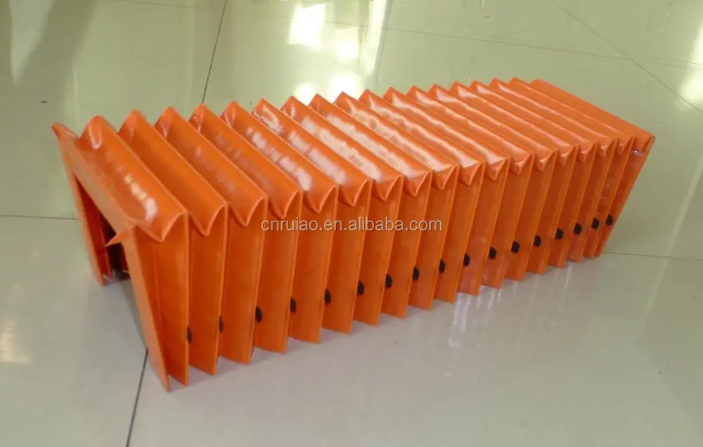 Fabric Nylon Accordion Linear Slide Way Bellow Cover Buy Nylon Accordion Cover,Bellow Cover