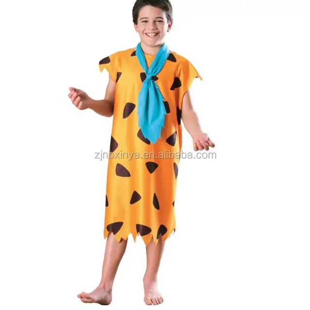 Nuovo Design Best Seller Divertente Fred Flintstone Festa di Carnevale Costume Cosplay Wildman Caveman Costumi